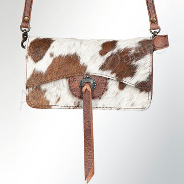 American Darling Cross Body Hair on Genuine Leather Western Women Bag Handbag Purse | Crossbody for Cute